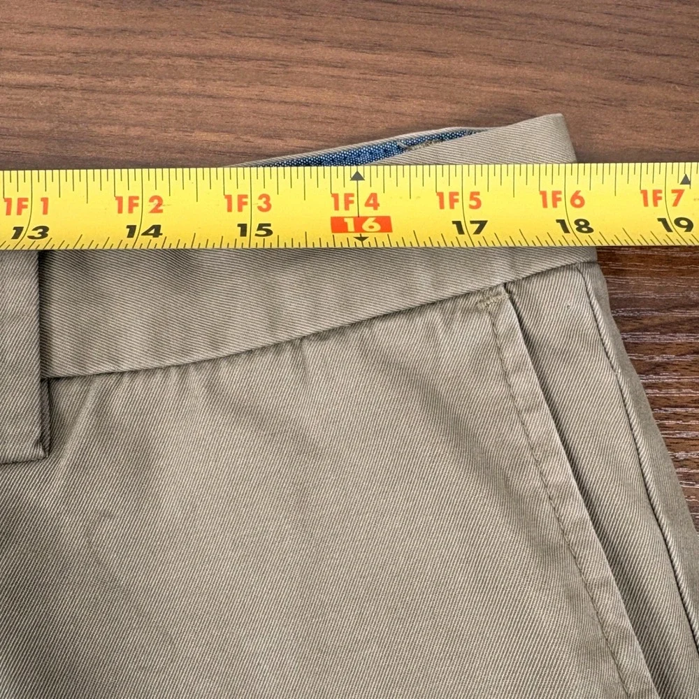 Banana Republic Emerson Chino Mens 36x28 Tan Straight Leg Cotton Pants Khaki